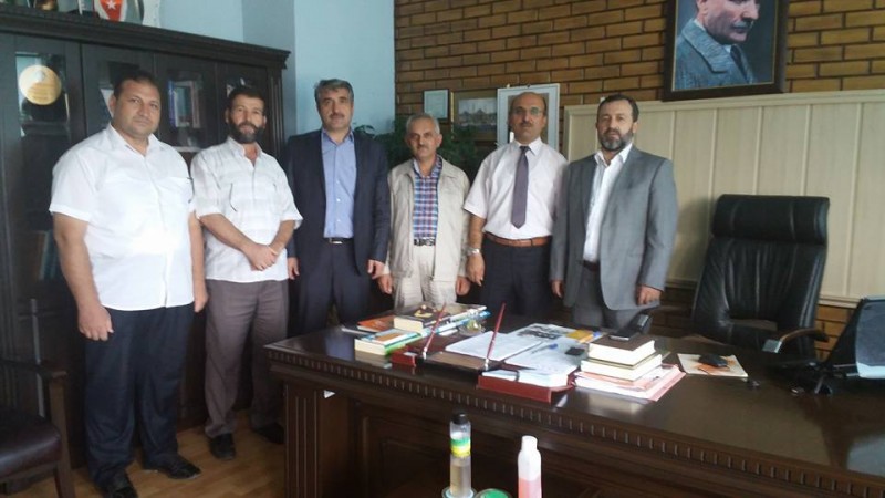 Finike ilçe Müftüsü Lütfü İMAMOĞLU'nu ziyaret ettik