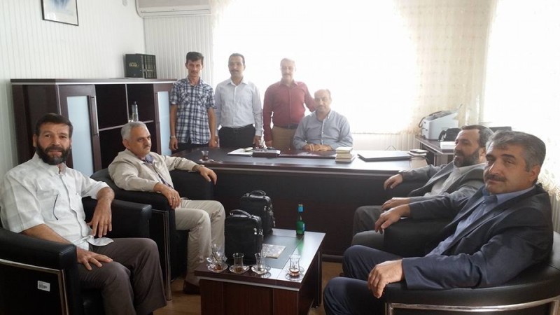 Demre İlçe Müftüsüne Hayırlı Olsun Ziyaretinde Bulunduk